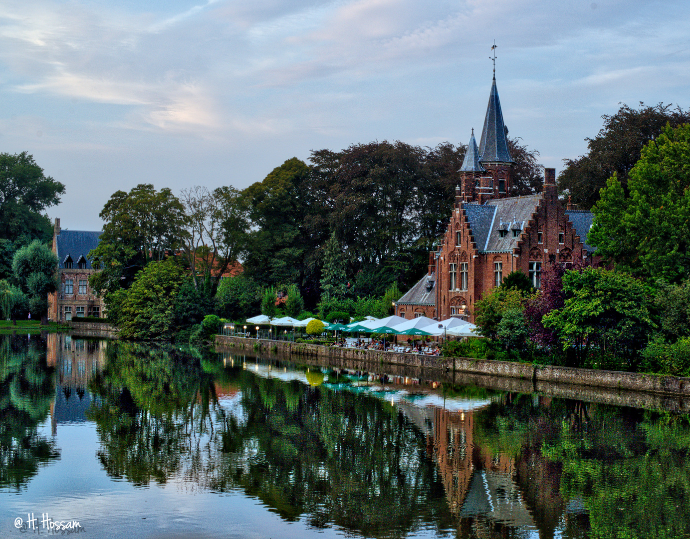 Le lac d'amour, Bruges