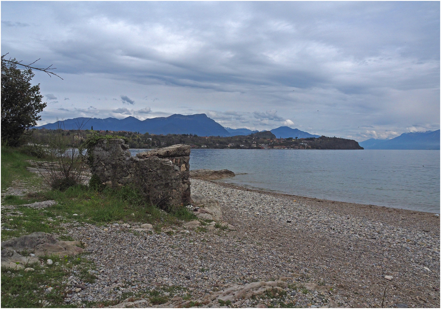 Le Lac de Garde près de Manerba