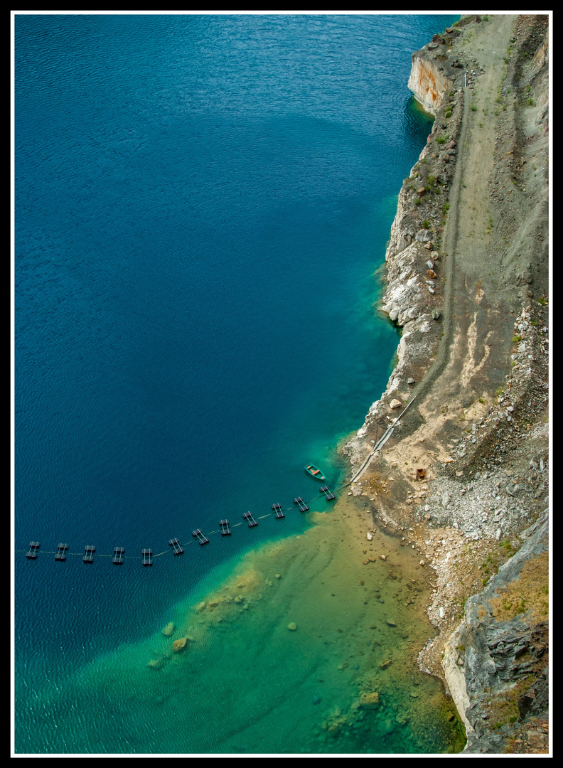 Le lac de la carrière