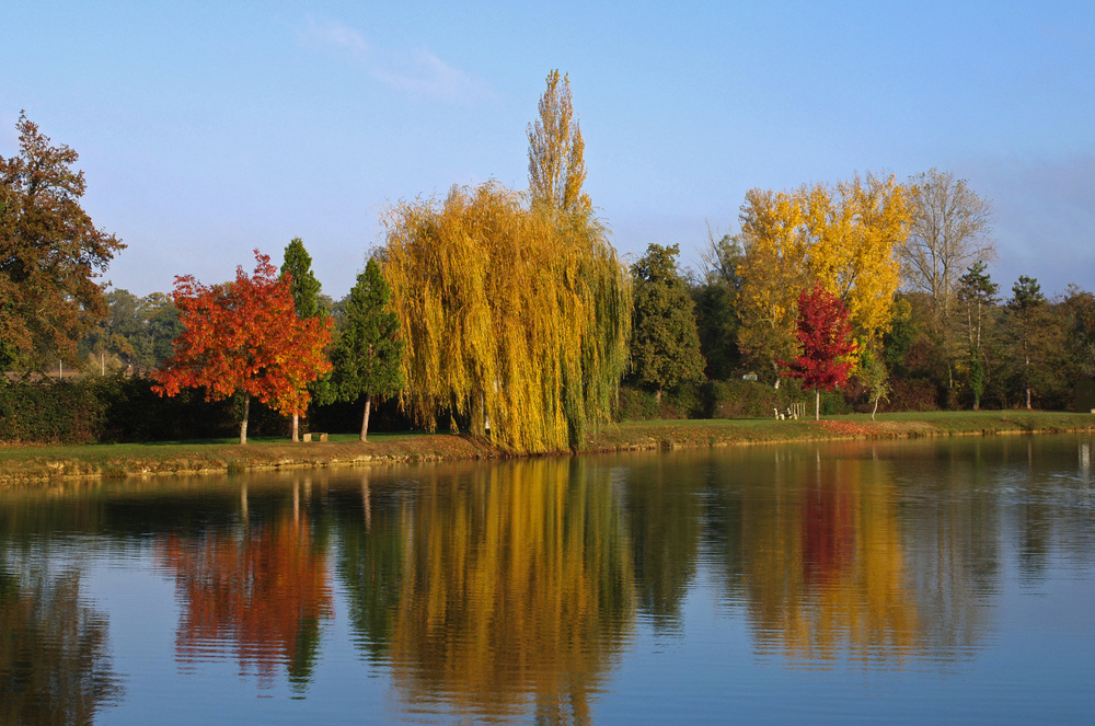 Le lac de Mauvezin -- Gers -- Der See von Mauvezin