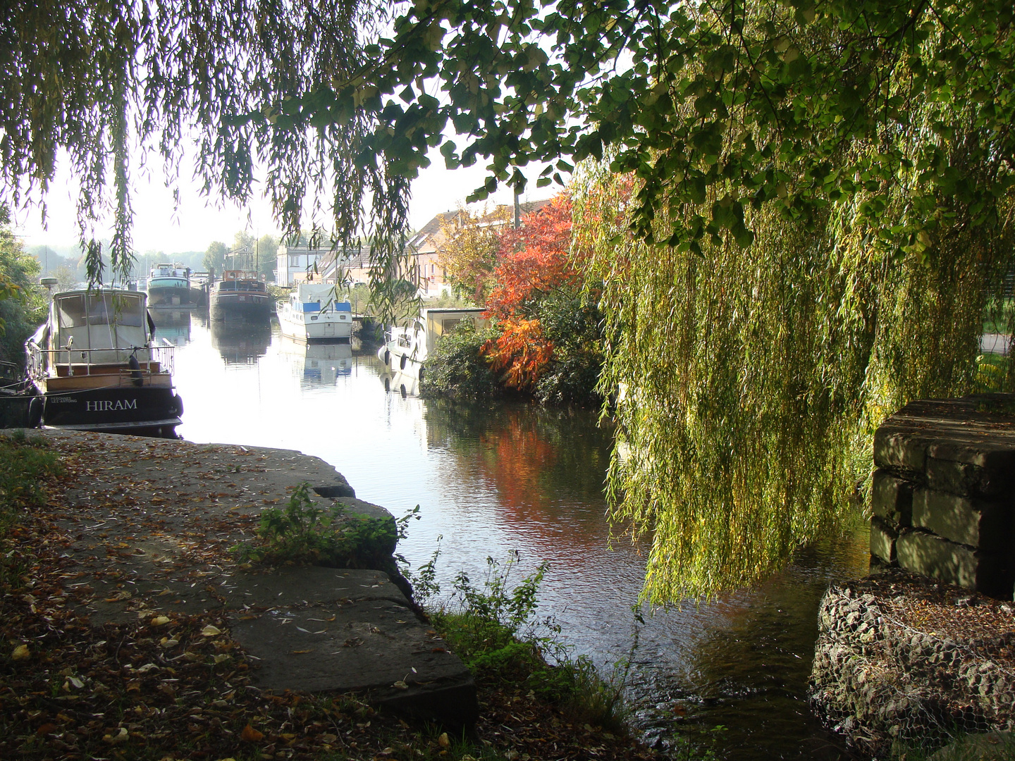 Le lac de Péronnes en Belgique