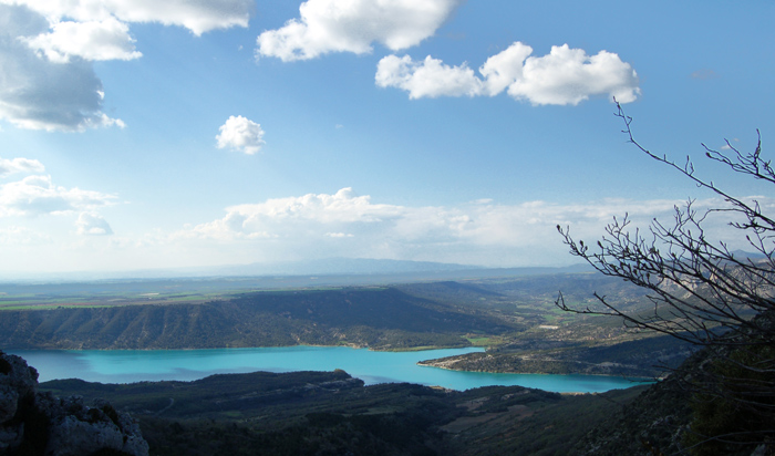 Le lac de Sainte-Croix