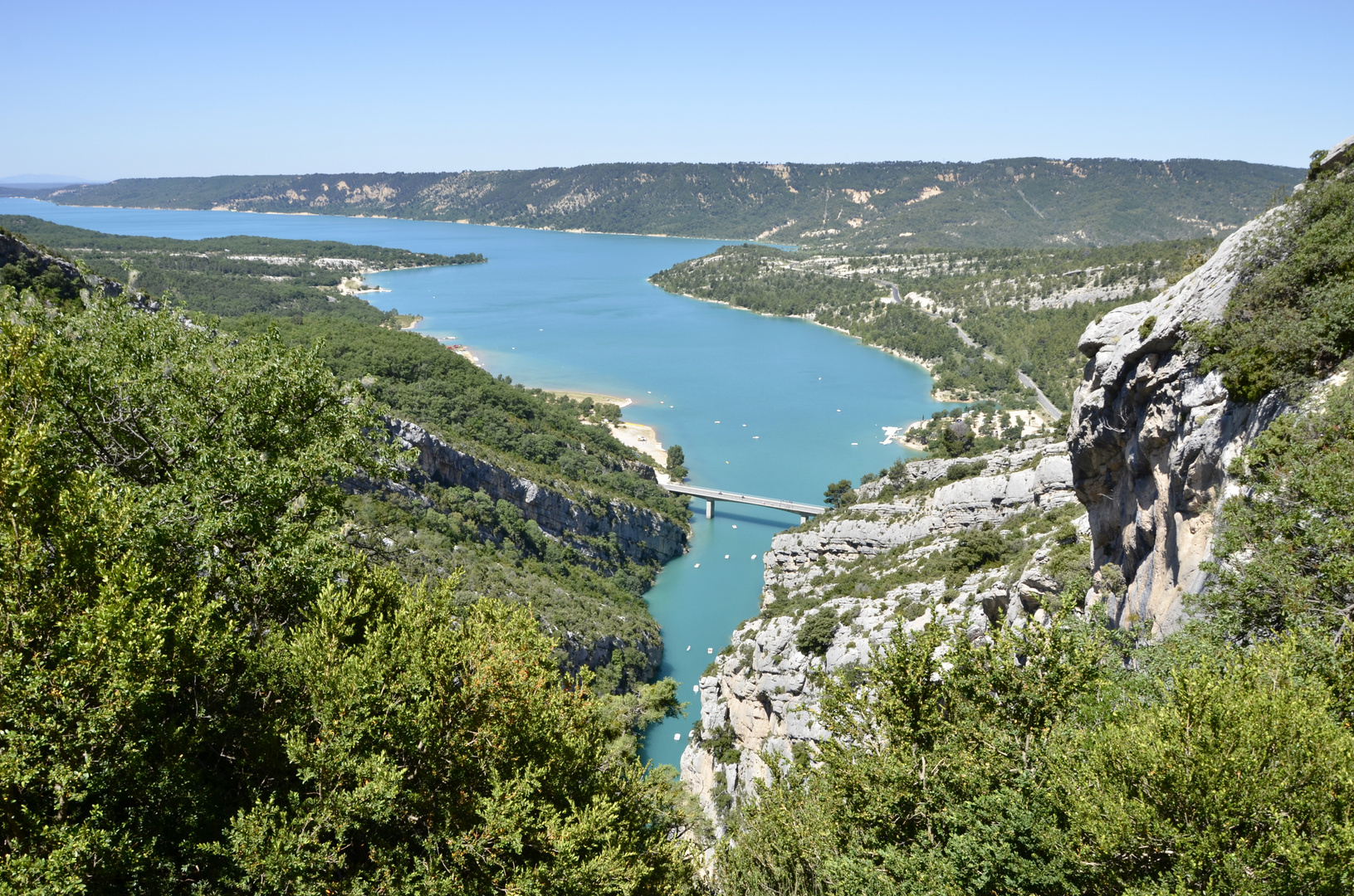 le lac de Sainte Croix