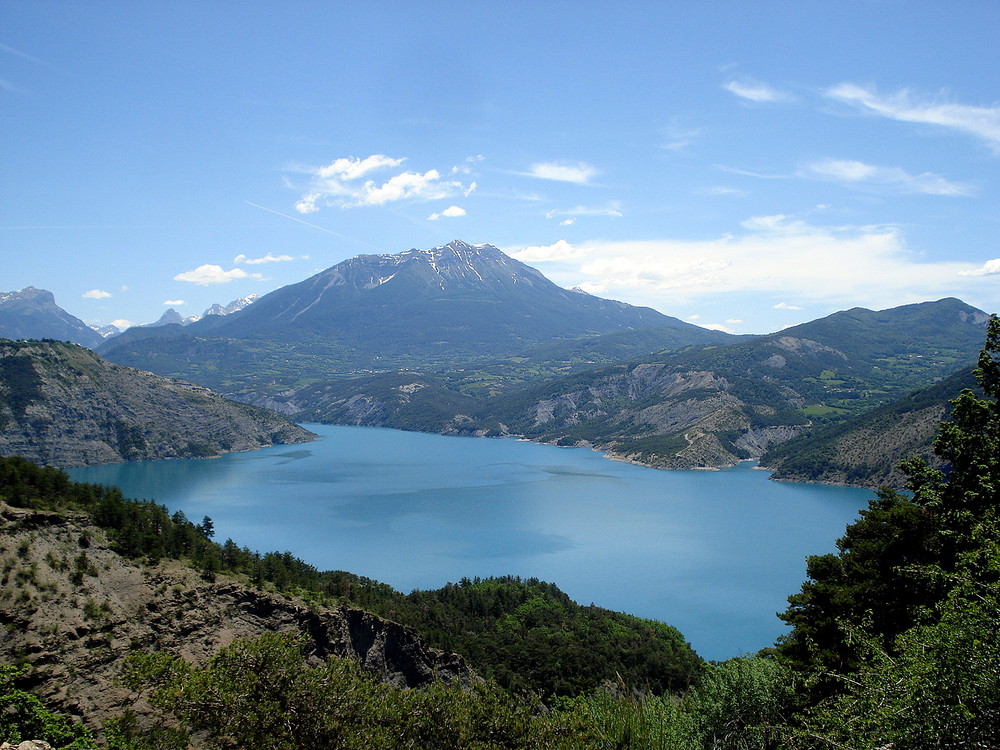 le lac de serre poncon