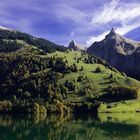 Le lac de Wägital en Suisse