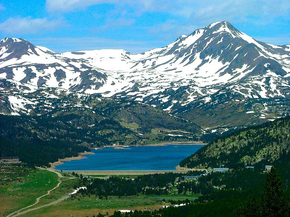 Le lac des Bouillouses photo et image paysages, paysages de montagne, pyrénées Images Le lac des Bouillouses photo et image paysages, paysages de montagne, pyrénées Images