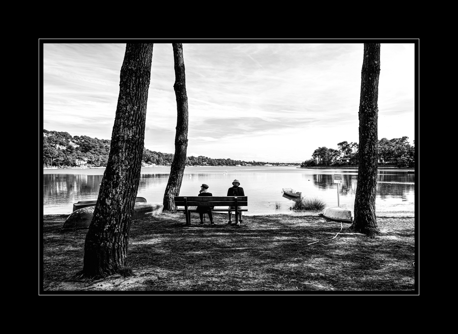 Le lac d'Hossegor