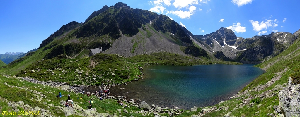 Le Lac d'Ilhéou (au dessus de Cauterêts - 65)