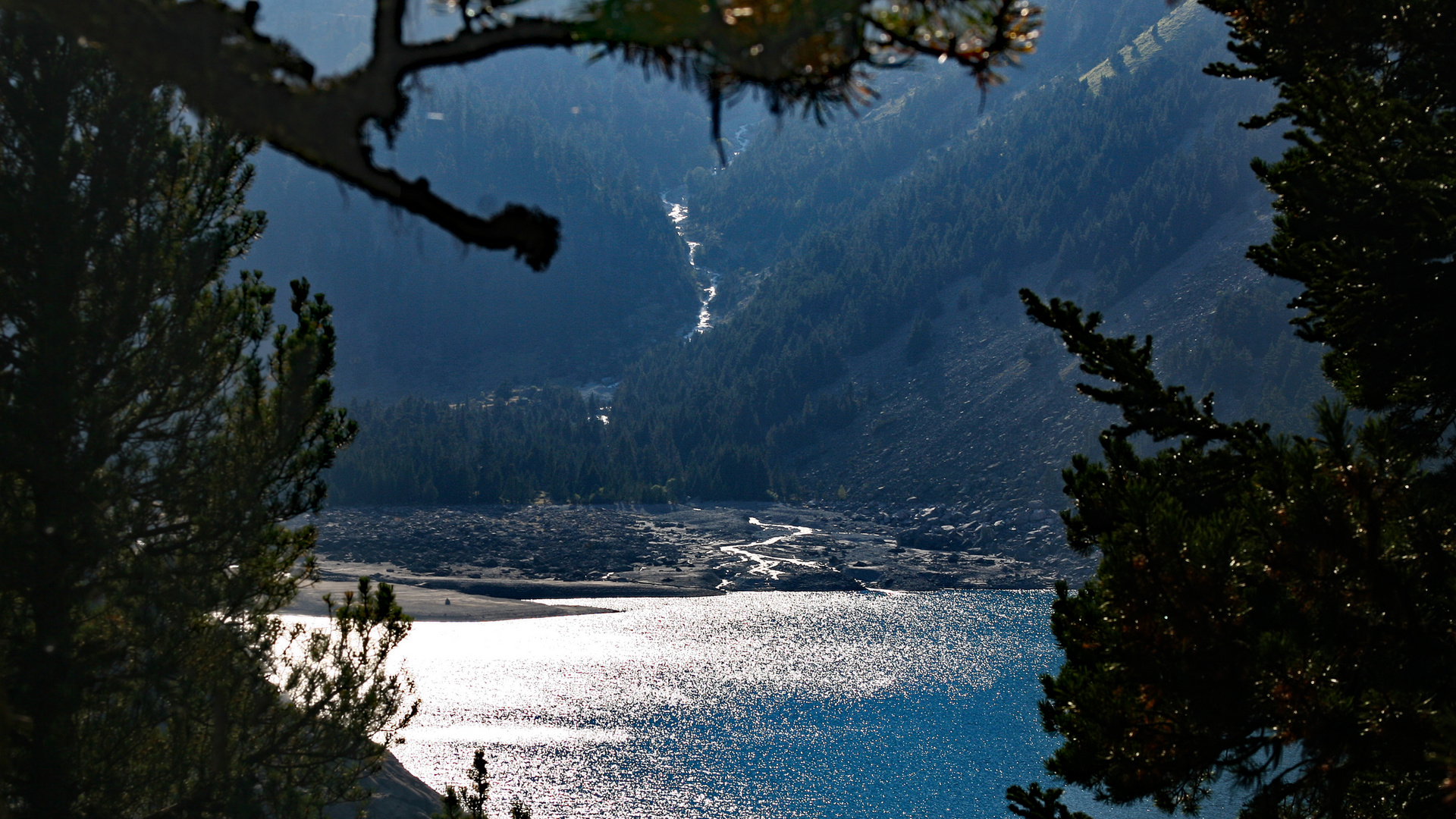 Le lac d'Orédon