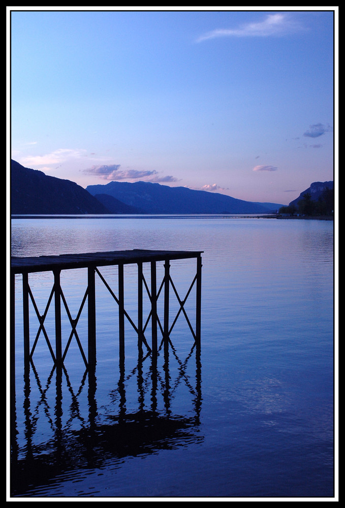 Le lac du Bourget.