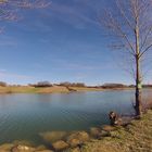 Le Lac du Bousquetara  près de Condom