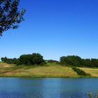 Le lac du Bousquetara, vue sur la rive est - Der Bousquetara See, Aussicht auf den östlichen Ufer