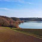 Le lac du Bousquetarra en hiver