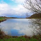 Le lac du Bousquetarra en hiver