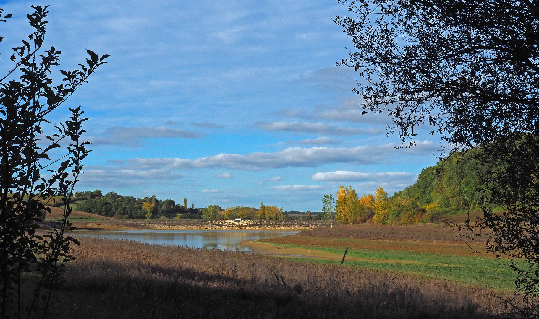 Le lac du Bousquetarra manque d‘eau