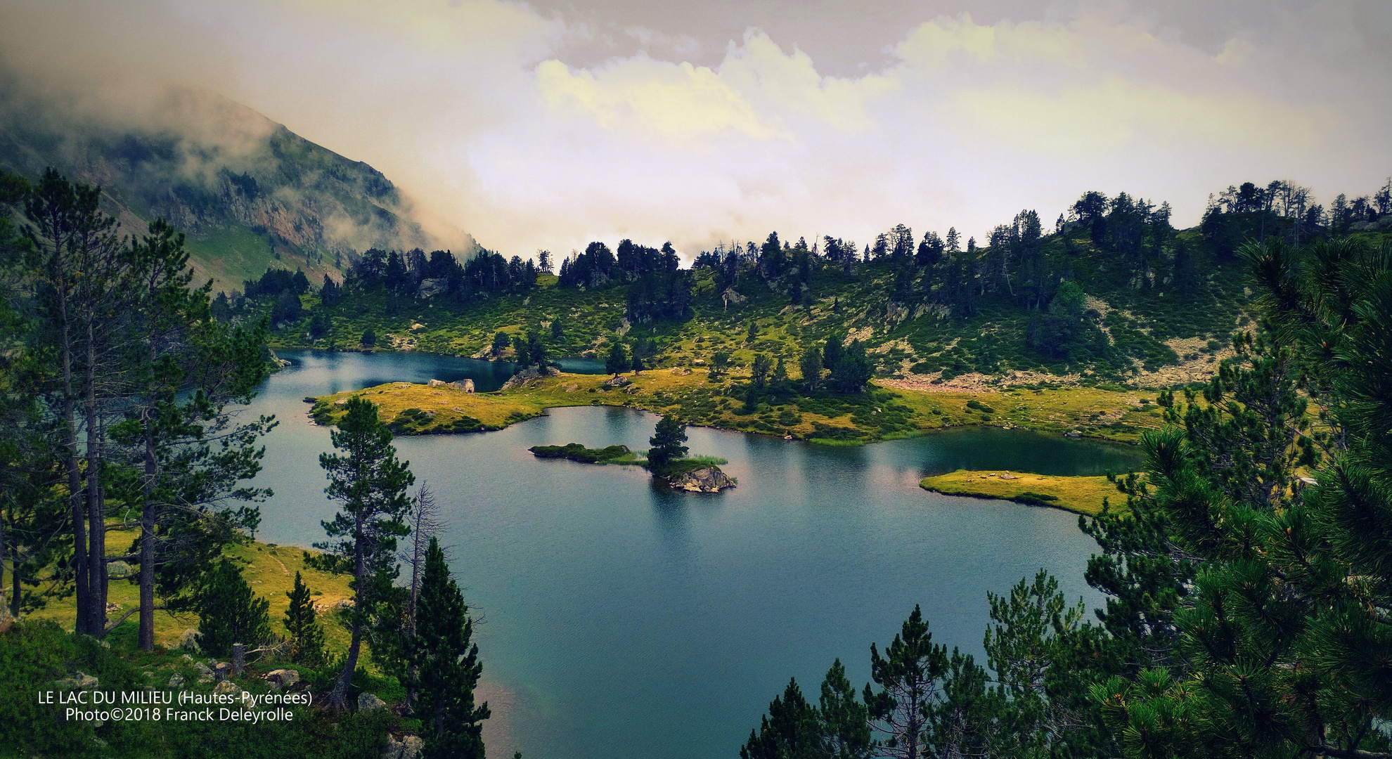 Le lac du milieu (Hautes-Pyrénées) / Sur le tournage de Mon GR® préféré • Saison 2