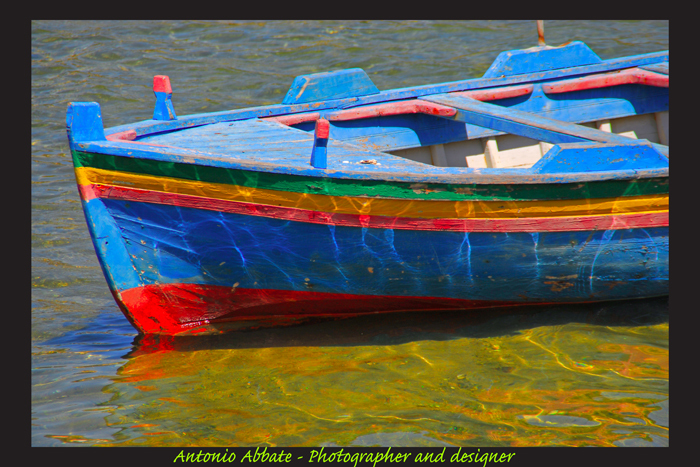 Le lac en bateau