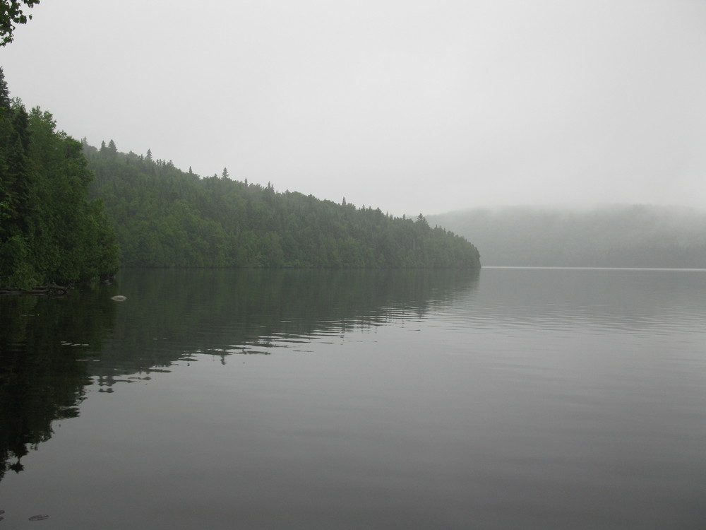 Le lac Evelyne