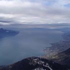 Le Lac Léman vu des Rochers de Naye.