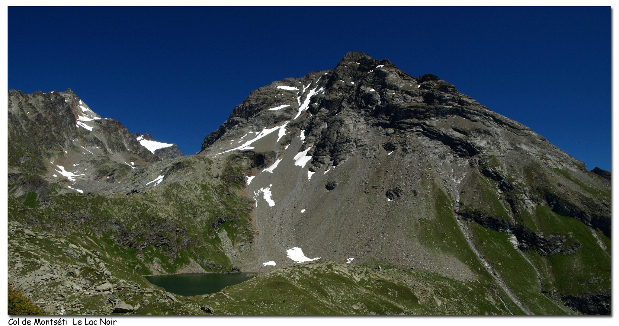 Le Lac Noir am Col de Montséti