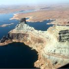 Le LAC POWELL (vu du ciel)