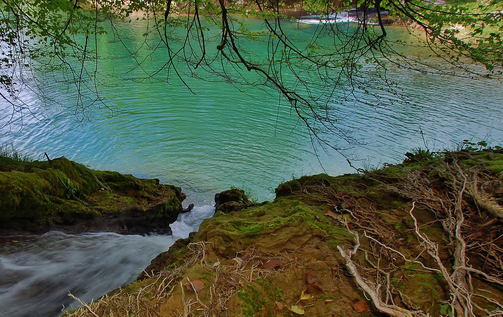 "le lagon vert en Isère"