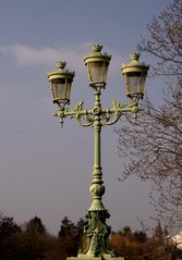 Le lampadaire du Pont de la Motte Rouge