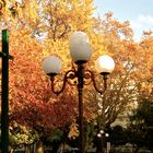 Le lampadaire éclairé