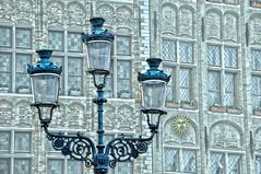 Le lampadaire en ville