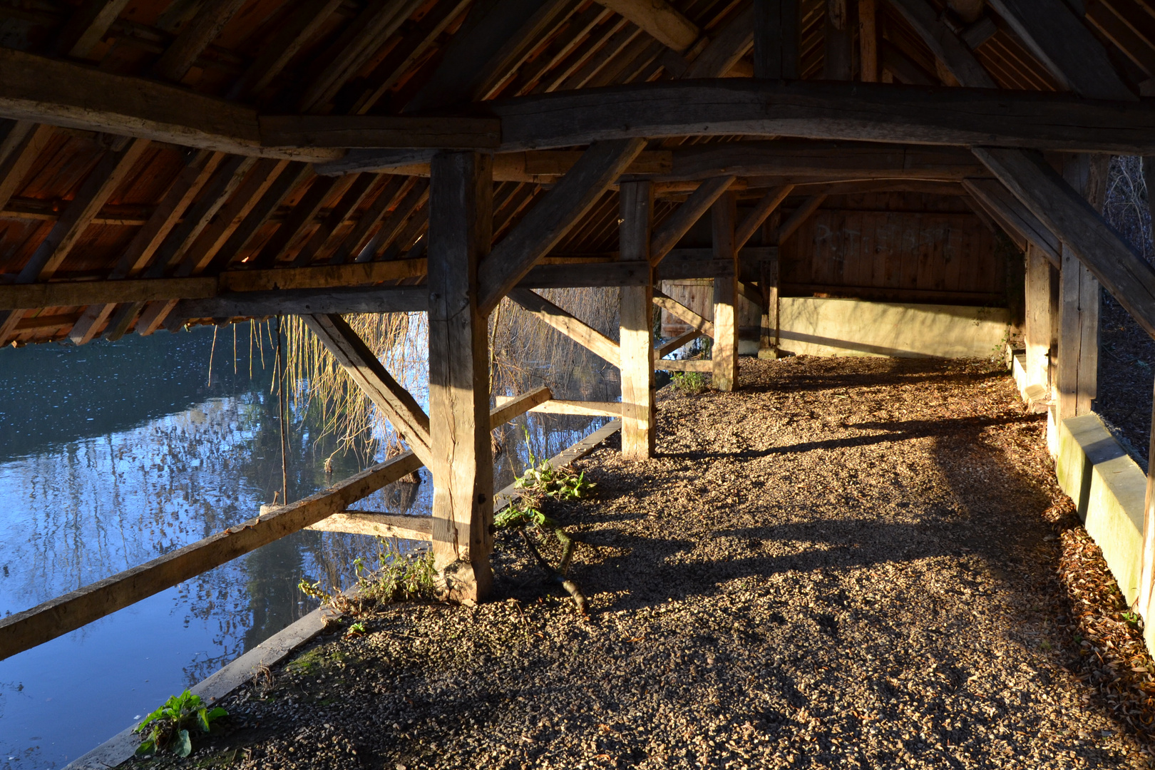 le lavoir.