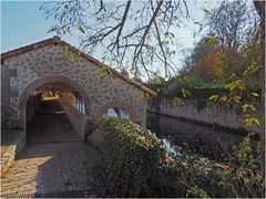 Le lavoir de Ruffec au bord du Lien