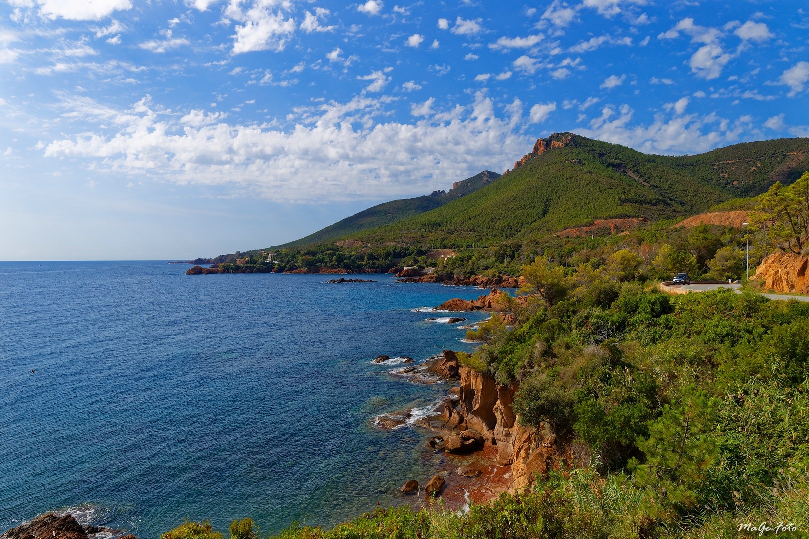 Le long de la Corniche d'Or / Entlang der Corniche d'Or