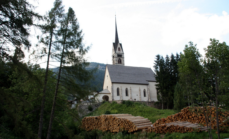 Le long de la route des Alpes italiennes