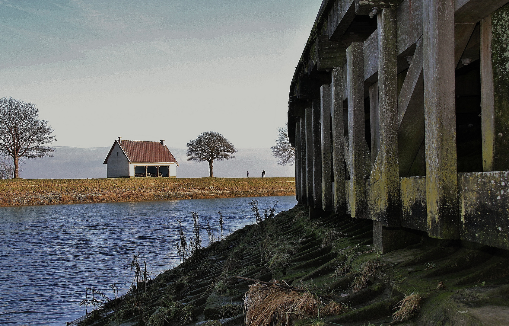 Le long de la Somme