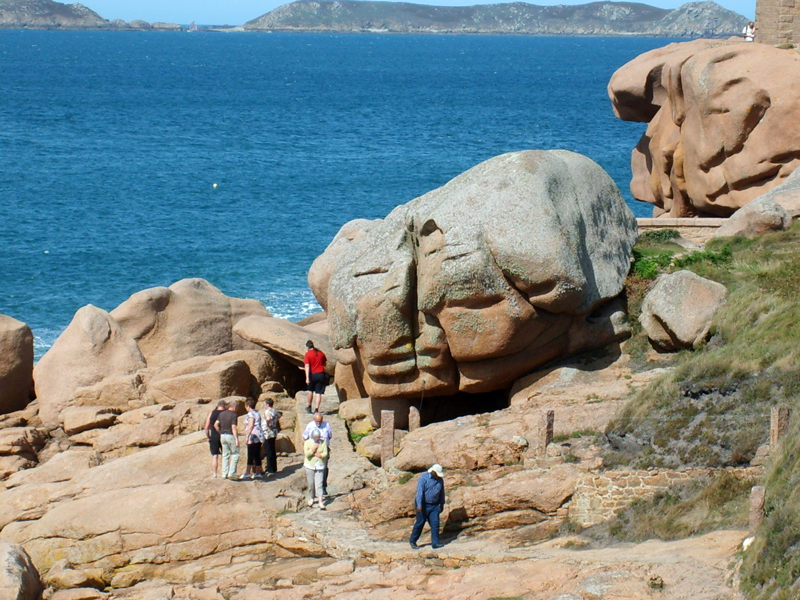 le long de sentier des douaniers Perros Guirec