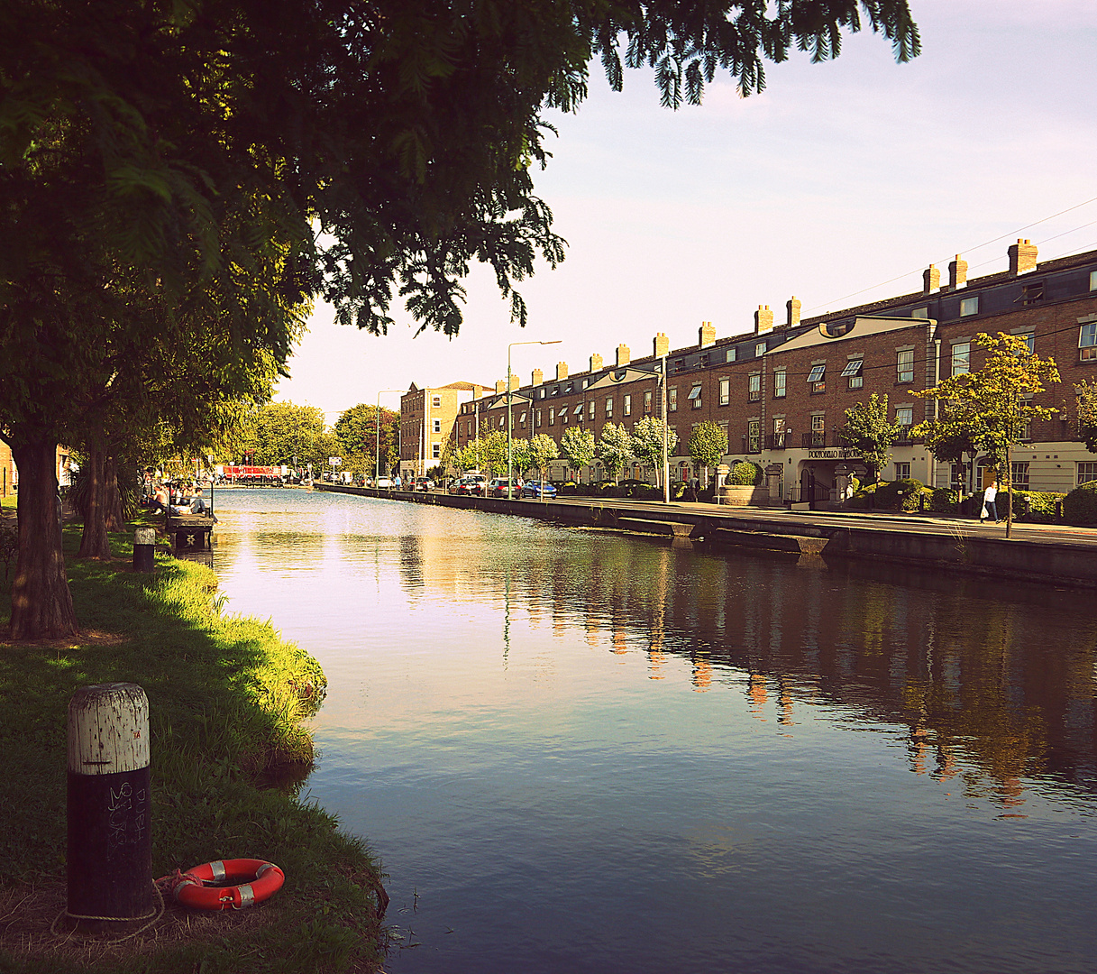 Le long du canal