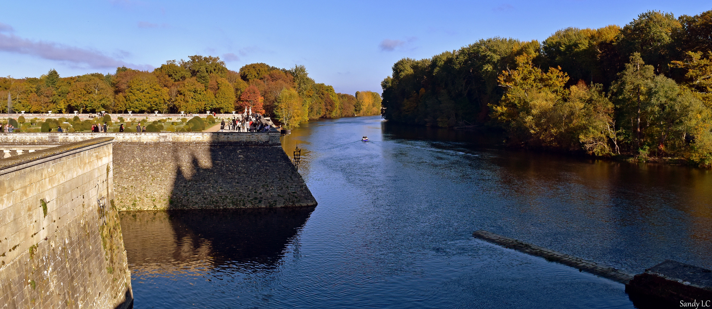 Le long du Cher en automne