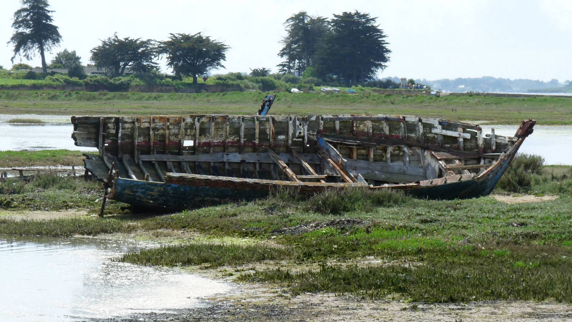 Le long du golfe, je regarde le temps passer