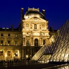 Le Louvre - Der Richelieu-Flügel bei Nacht