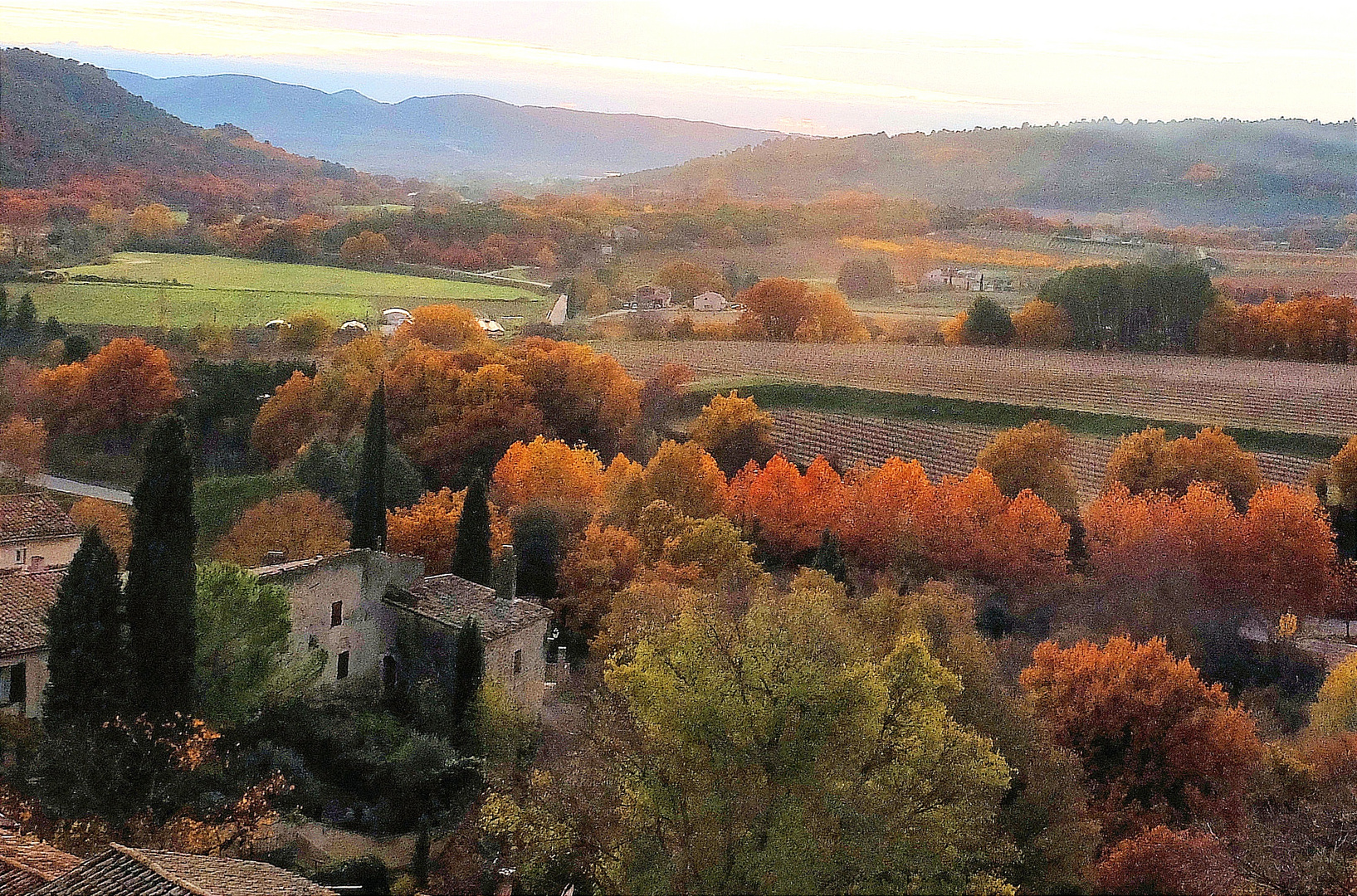 Le Luberon sommeille