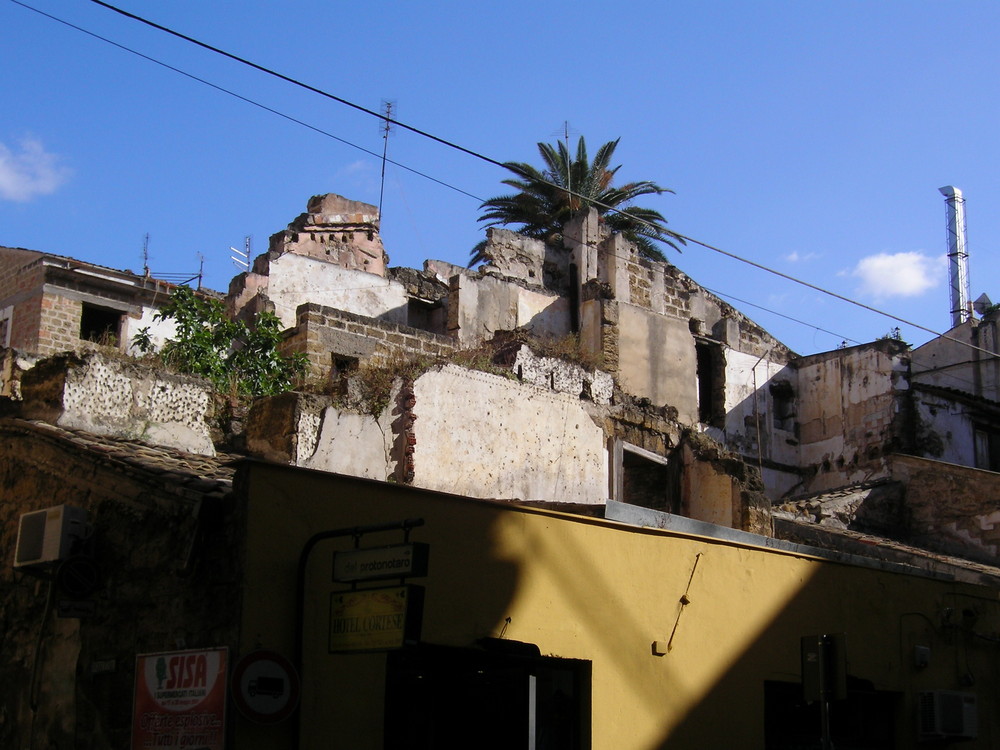 Le macerie e la natura