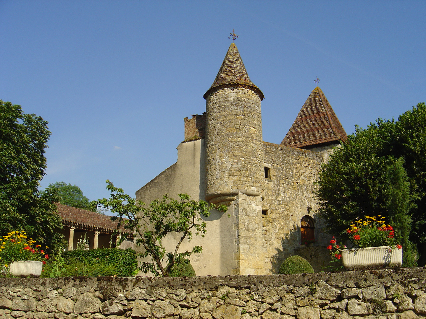 Le manoir de Béraut, entre Condom et St-Puy