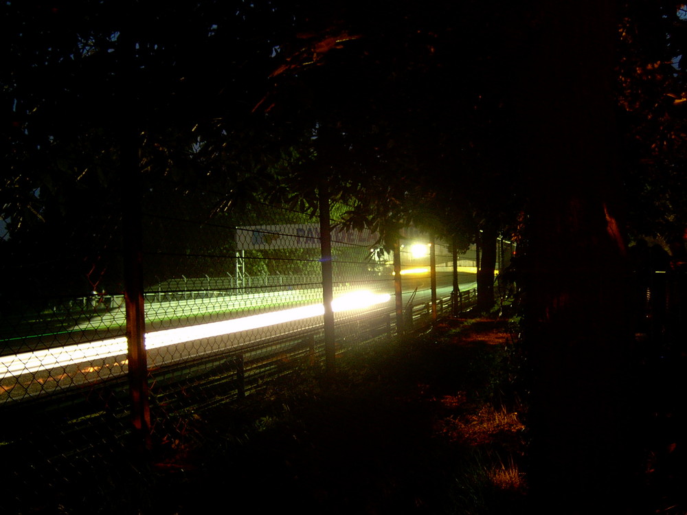 Le Mans 2003 - Nachtimpression Les Esses / Tetre Rouge