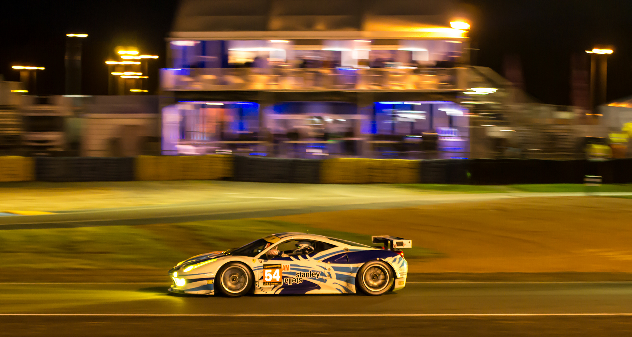 Le Mans 2013 bei Nacht