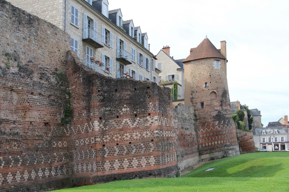 Le Mans römische Stadtmauer