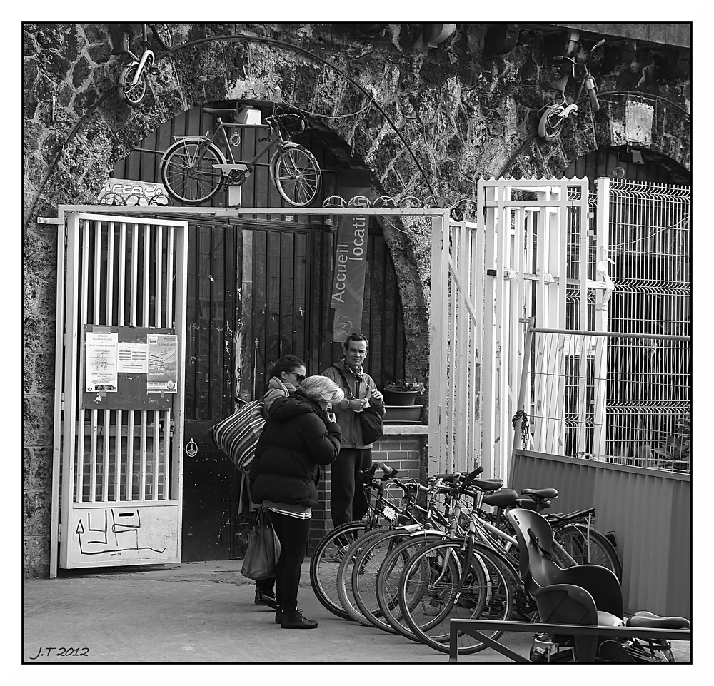 Le marchand de vélos de la Villette