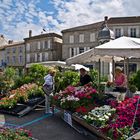 Le marché aux fleurs de Nérac