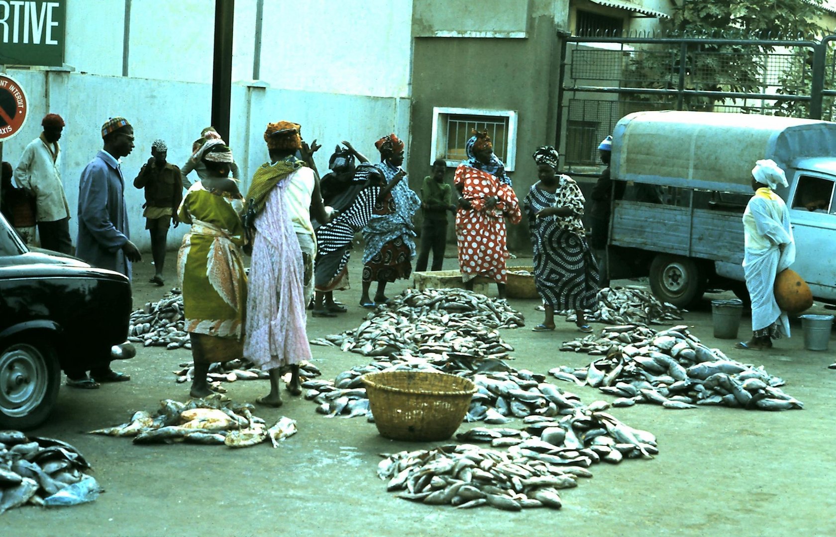 Le marché aux poissons