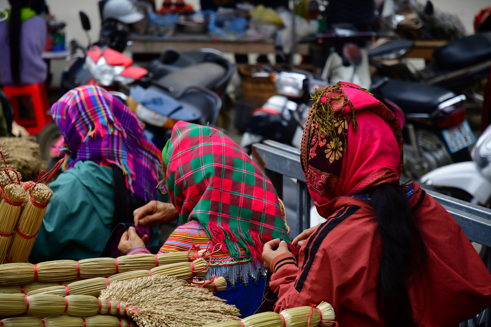 Le marché de Bac Ha / Vietnam