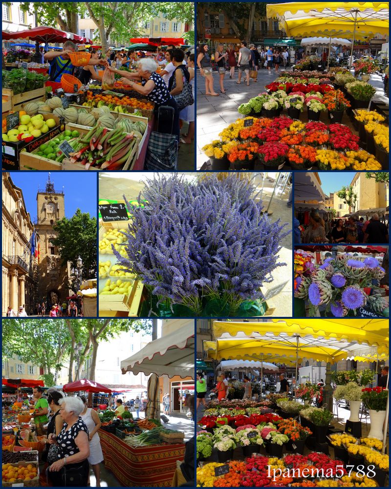 Le marché de Provence